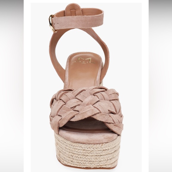 Marc Fisher Odilia Suede Braided Wedge - Picture 3 of 9